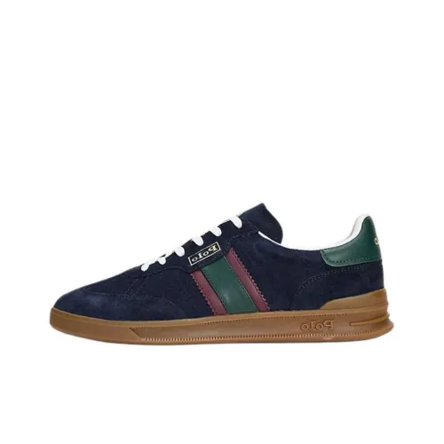 Polo Ralph Lauren Heritage Aera Low-Top Skateboard Shoes Men's Dark Blue