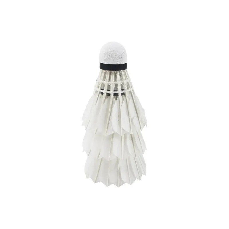 DHS 12 Pack Goose Feather Shuttlecocks-3