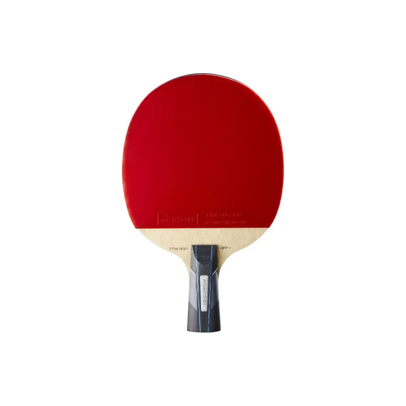 DECATHLON Ping Pong Paddles Unisex Penhold Grip+Shuttlecock Racket Cover-1