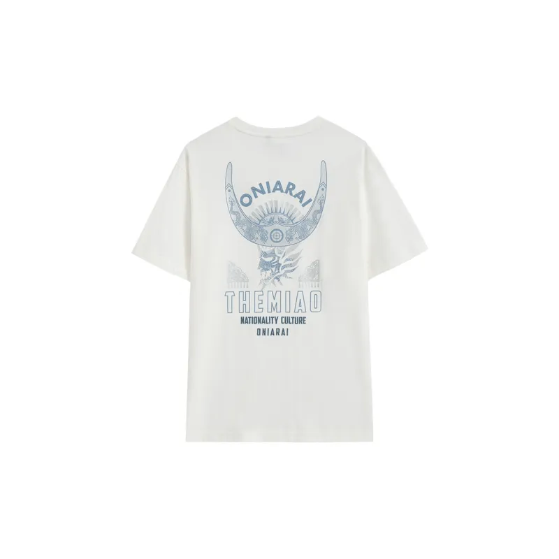 ONIARAI T Shirts Men White-1