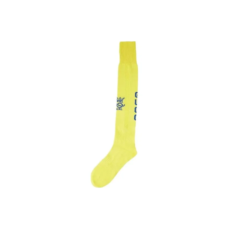 GUCCI Knee-High Socks Men's 1 Pack Yellow-0