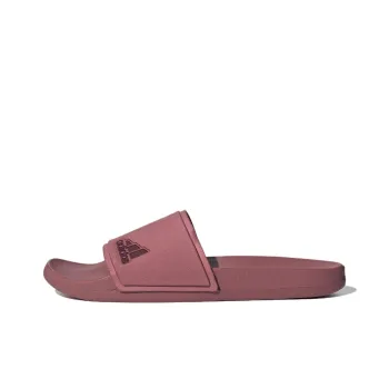 Adidas Adilette Comfort Slip-Resistant Abrasion-Resistant Slide Slippers Unisex Rose Red