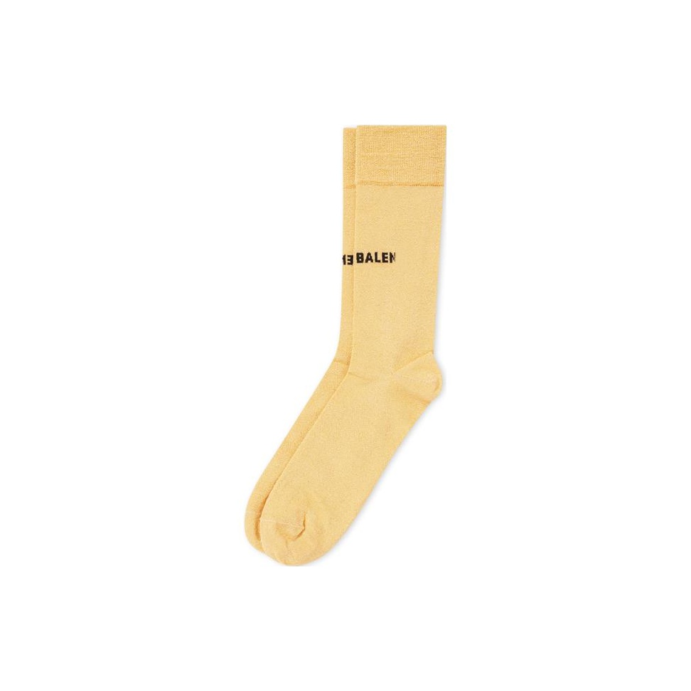 balenciaga socks yellow POIZON