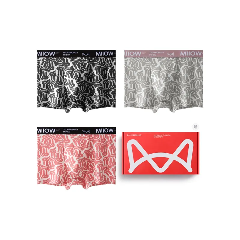 MIIOW Underpants Men's Box 3 Pack-1