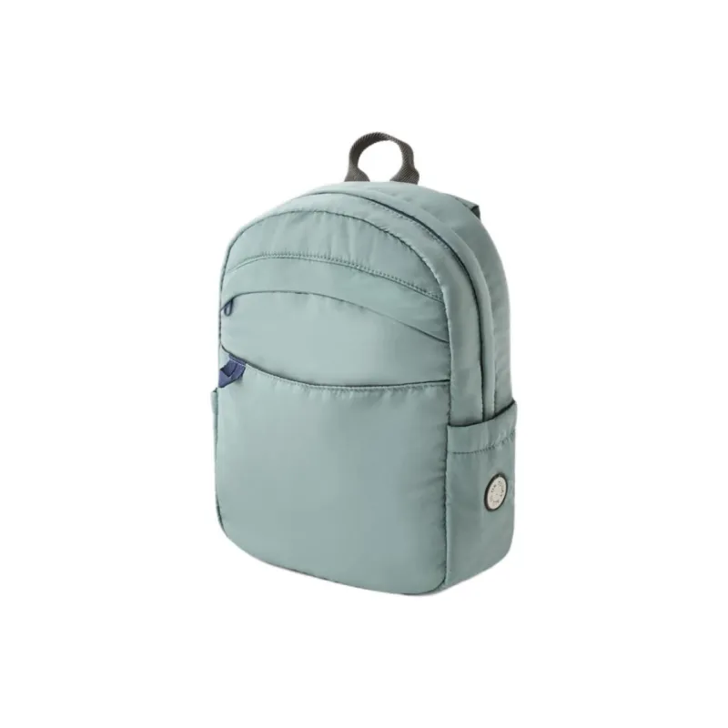 ZARA Polyester Backpack Men's Green-1