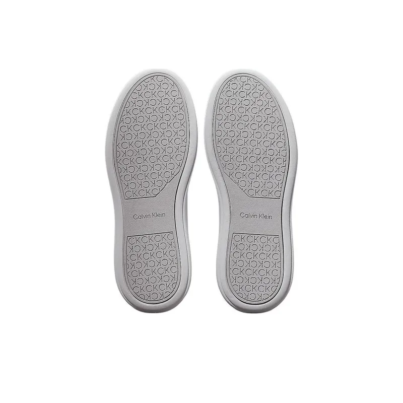 CALVIN KLEIN Low Top Skateboard Shoes Women's White-5