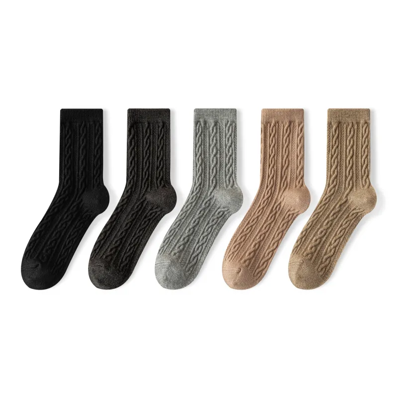 MIIOW Fruit Printing Series Mid Calf Socks Unisex Combo Set-12