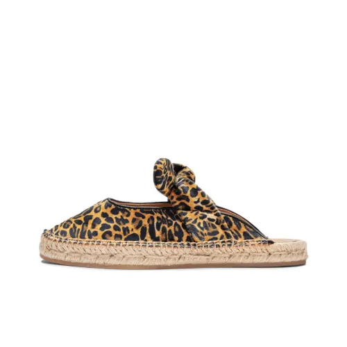 SCAROSSO Pina Animal-print Espadrilles