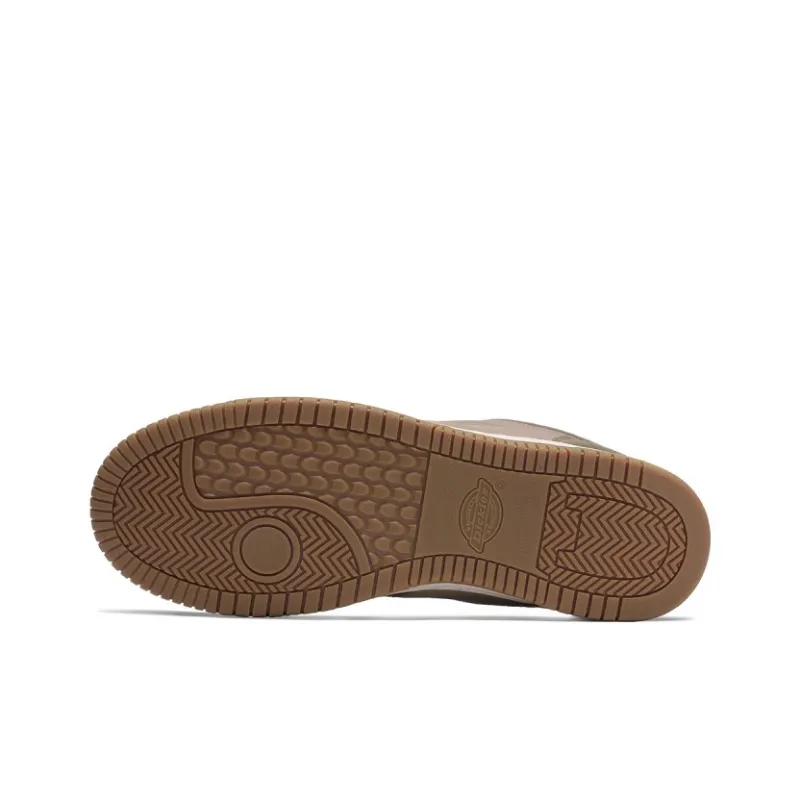 Dickies Low-Top DUNK Skateboard Shoes Men's Dark Khaki-4
