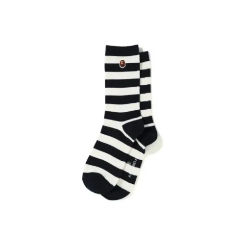 A BATHING APE Men Mid-Calf Socks