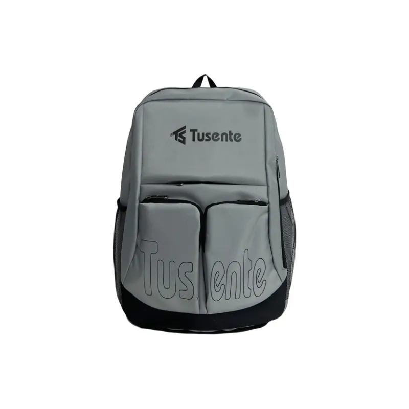 Tong Tong Rabbit Oxford Backpack Unisex Black/Red/Light Gray/Dark Gray-4