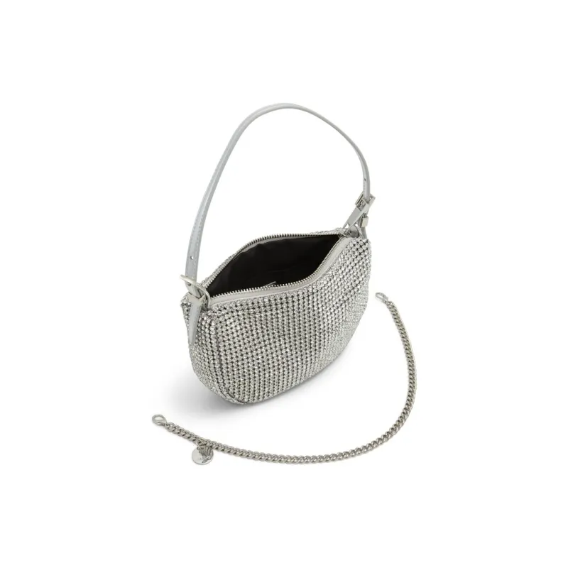 ALDO Polyester Shoulder Bag Small Size Women's Silver-2