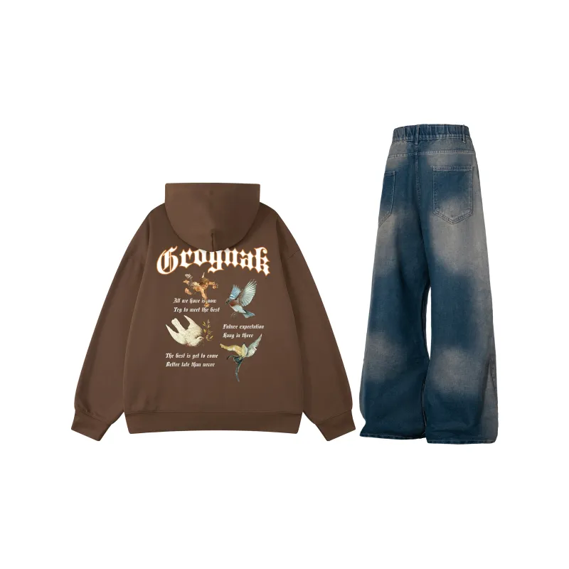 GROGNAK Sweatshirt Sets Unisex-17