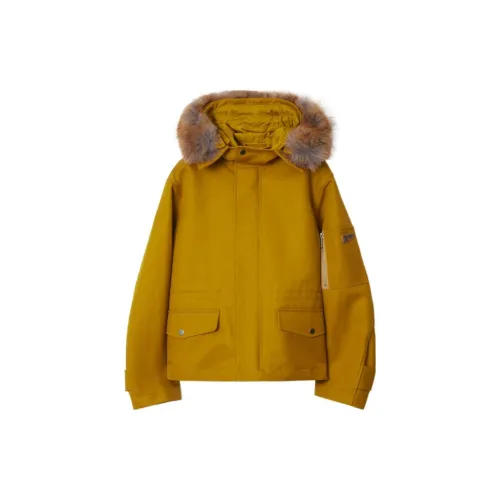 Burberry Coats Women's Teak Color