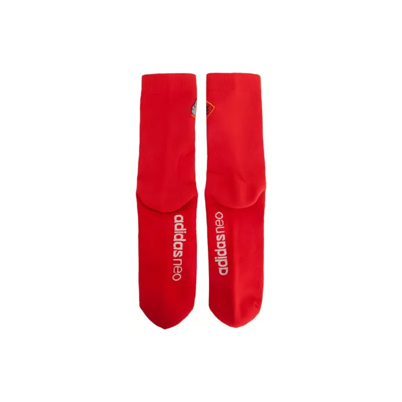 Adidas Neo Mid Calf Socks Unisex 1 Pack Red-3