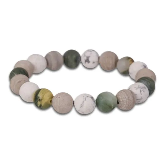 LuluCanaan Stone Bead Bracelets Unisex-0