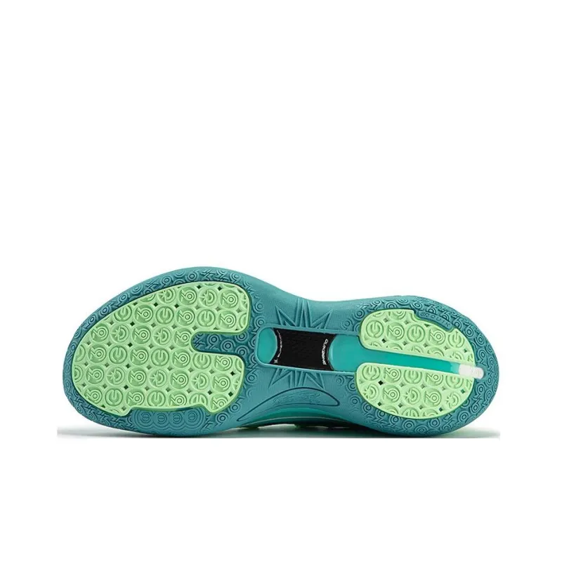 361° Super Nova 2.0 PRO Anti Slip Wear Resistant Low Top Basketball Shoes Men's Green-4