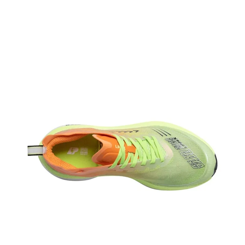 LPMX Rebound Support Wear Resistant Lightweight Breathable Slip Resistant Low Top Running Shoes Men's Orange Green-3