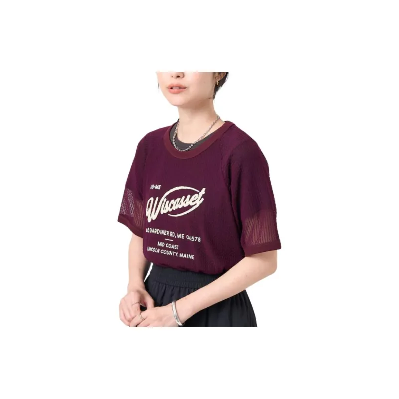 FREAK'S STORE T Shirt Women's Burgundy-2