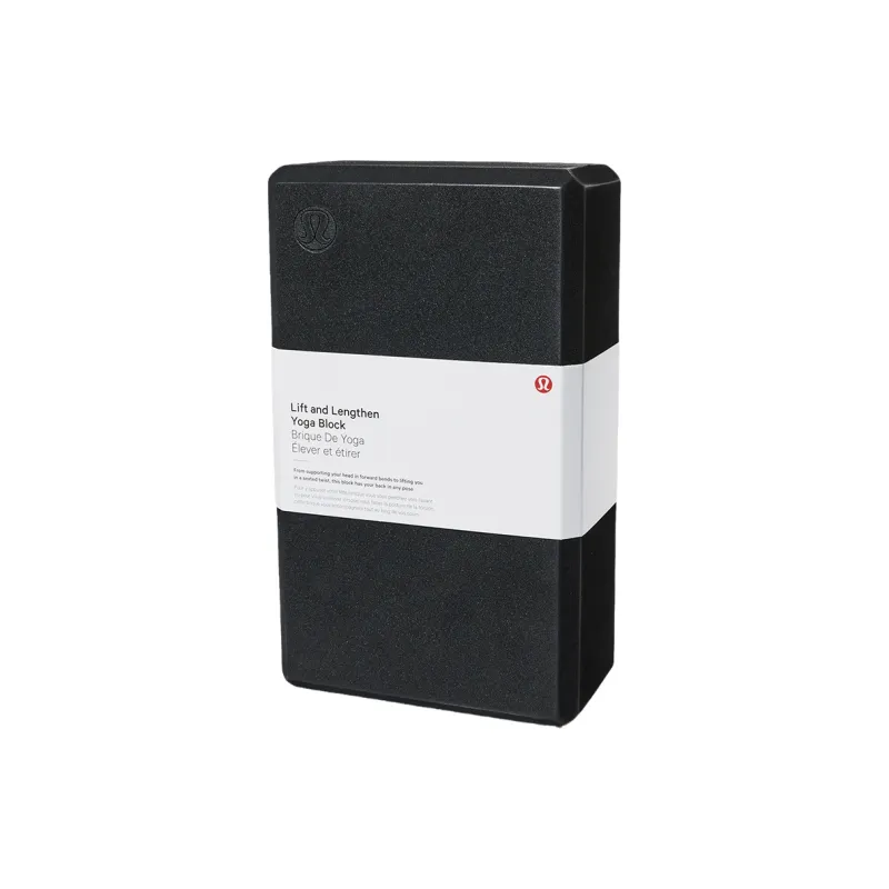 Lululemon Yoga Blocks EVA 25×15×7.5cm Pink Black-4