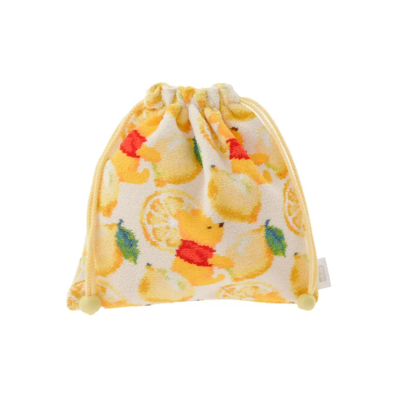 Disney Cotton Drawstring Bag Wallet Unisex Lemon-0