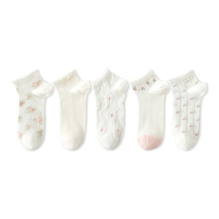 Caramella Ankle Socks Women's 5 Pack-19