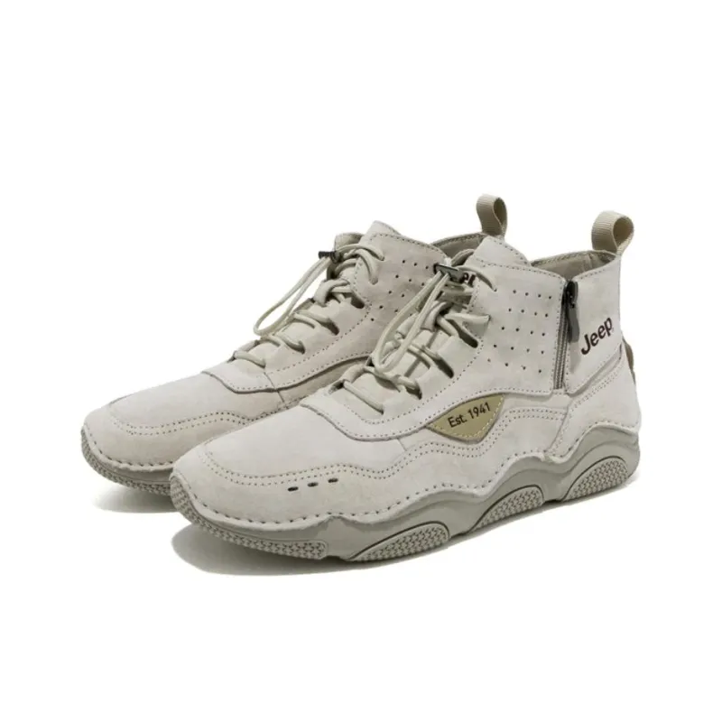 Jeep Wear-Resistant Slip-Resistant Short Outdoor Boots Men's Sand-2