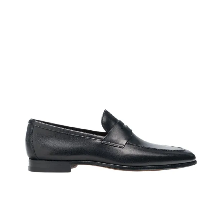 Magnanni Diezma Loafers Men's Black-1
