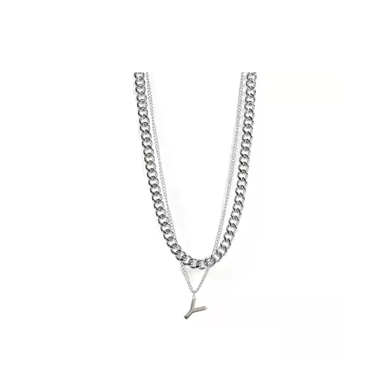 IOTS Silver Plated Necklaces Unisex-28