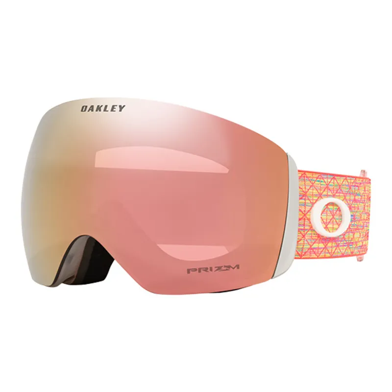 Oakley FLIGHT DECK L Sun Protection Anti-Fog Snow Blindness Prevention Windproof Unisex Ski Goggles-0