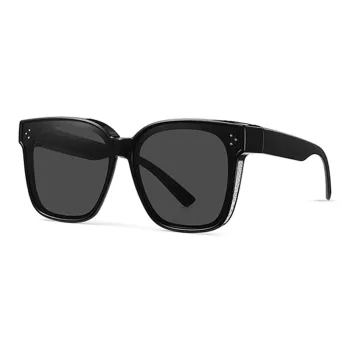 Sha Lehua TR/Memory Plastic Square Sunglasses Unisex