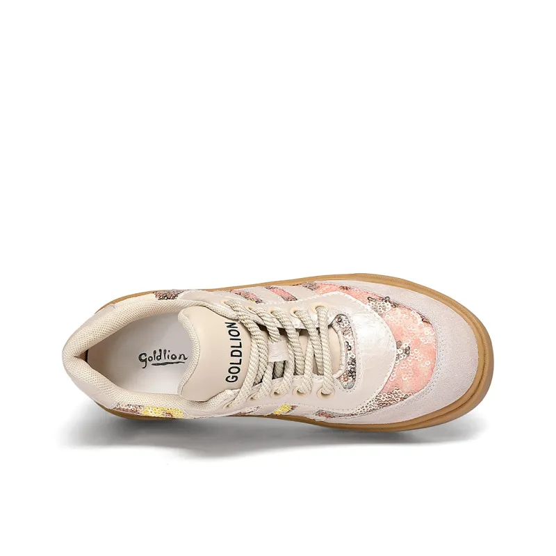 GOLDLION Lightweight Low Top Skateboard Shoes Women's-2