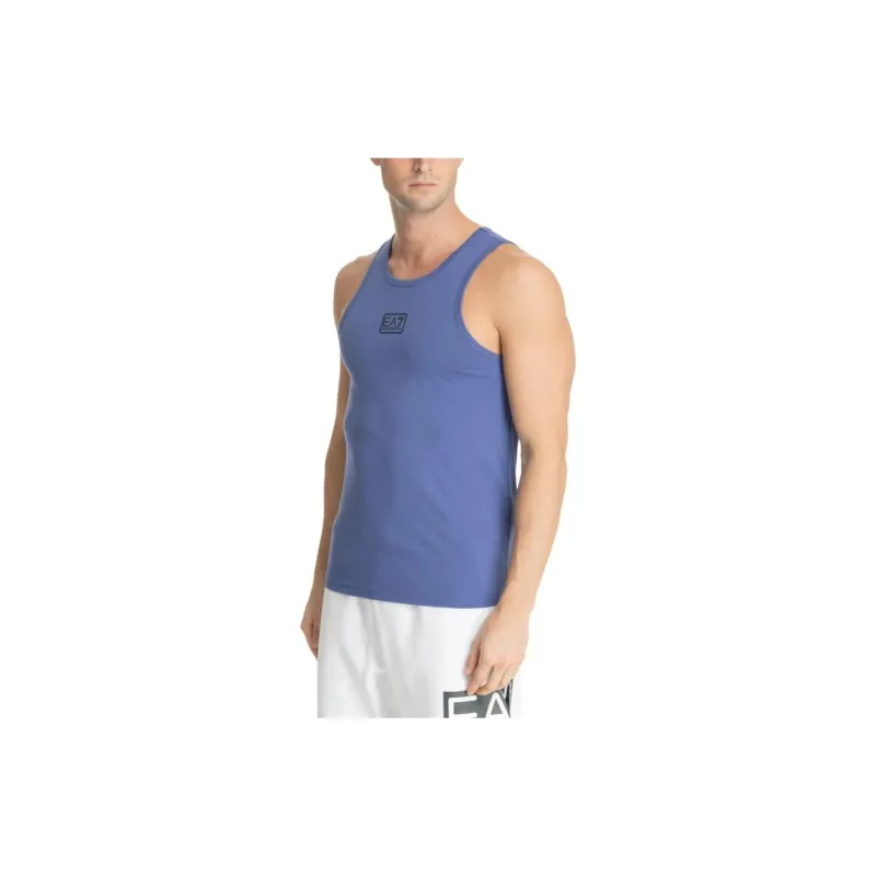 EMPORIO ARMANI EA7 Tank Top Men's Blue-2
