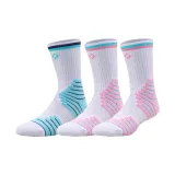 3 Pairs (White/Blue *1 White/Pink *2)