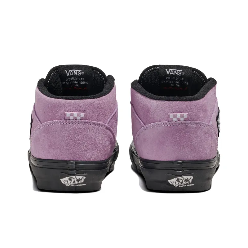 Vans Skate Half Anti Slip Wear Resistant Low Top Skateboard Shoes Unisex Purple-2