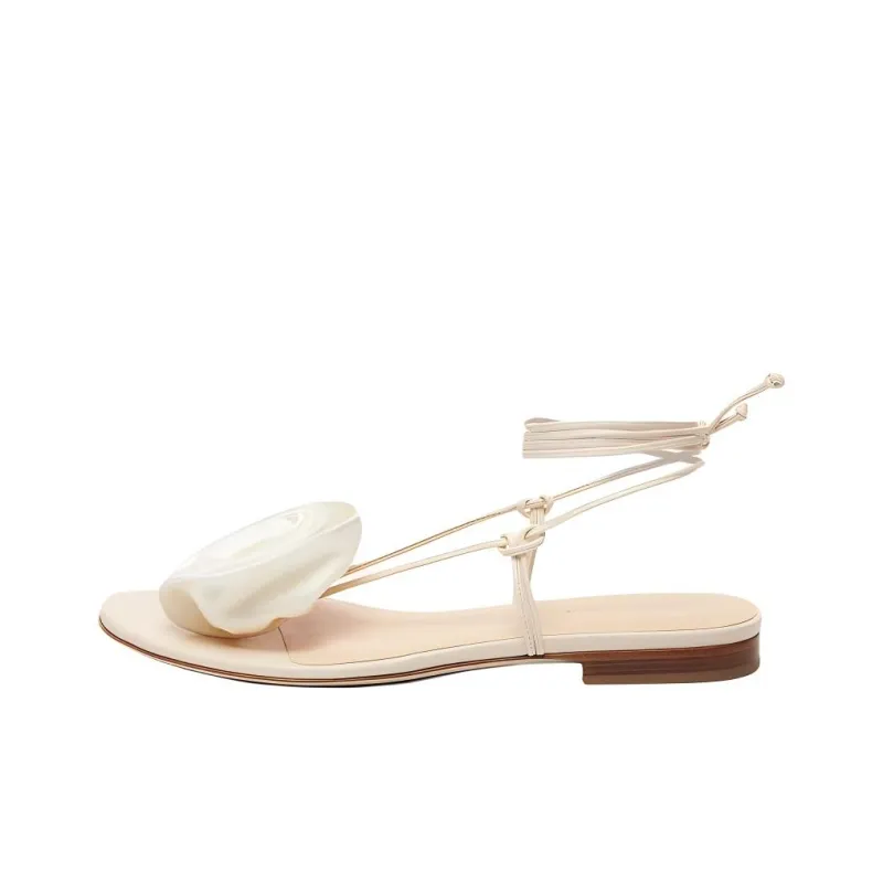 MAGDA BUTRYM Magda Butrym One Strap Sandals Women's Beige-0