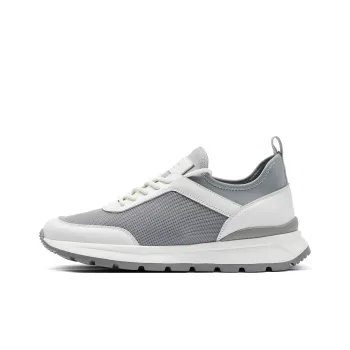 SEVEN Cushioning Wear Resistant Low Top Running Shoes Men's White
