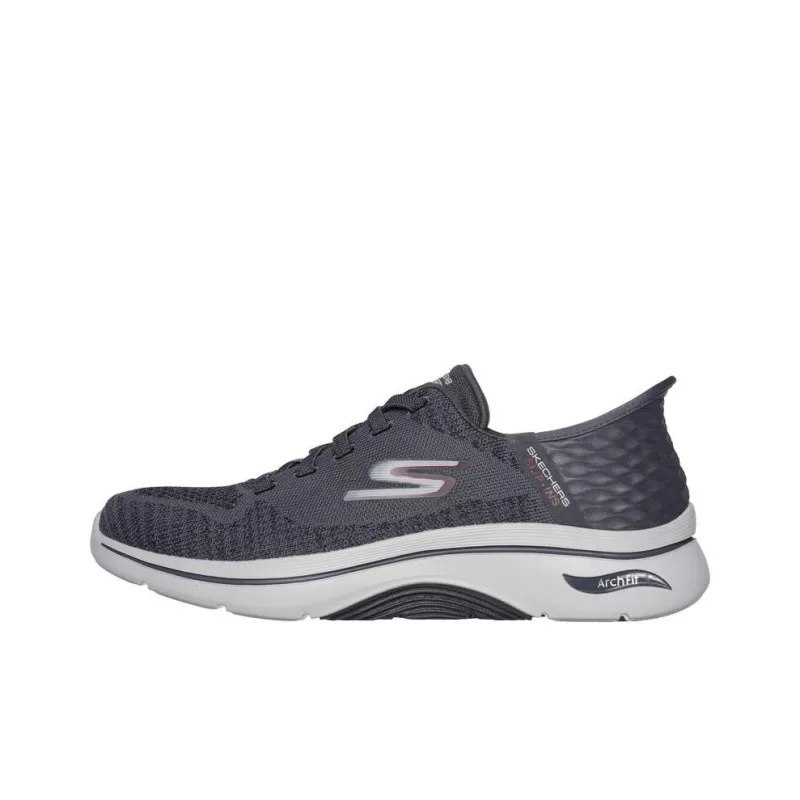 Skechers ARCH FIT 2.0 Anti Slip Wear Resistant Low Top Casual Shoes Men's Gray-0