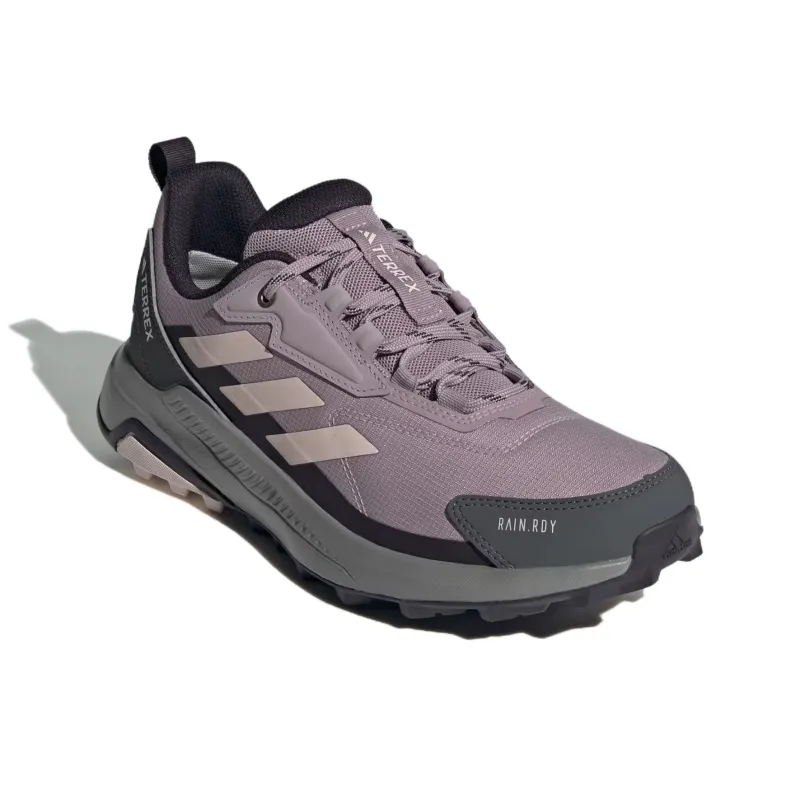 Adidas Terre Anti Slip Wear Resistant Low Top Hiking Shoes Women's Purple-2