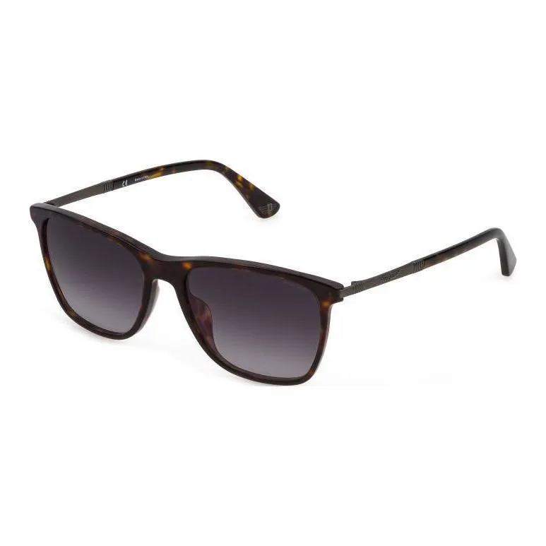 Police Metal Square Sunglasses Women's Tortoiseshell-0