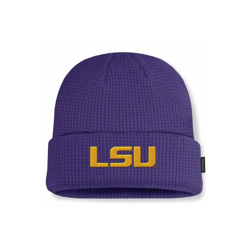 Nike Lsu Tigers Sideline Terra Men's Nike College Cuffed Beanie-0