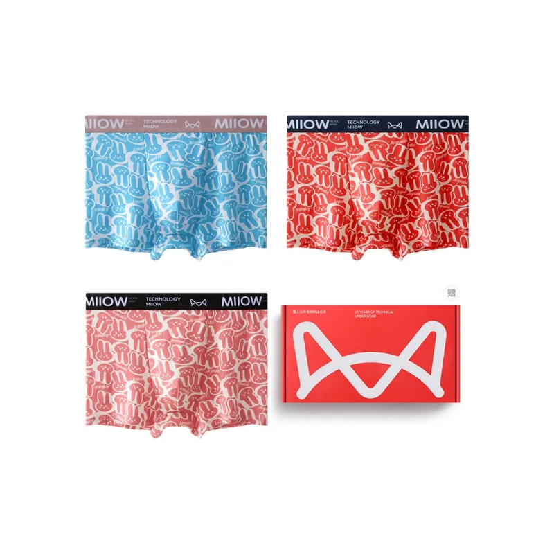 MIIOW Underpants Men's Box 3 Pack-0
