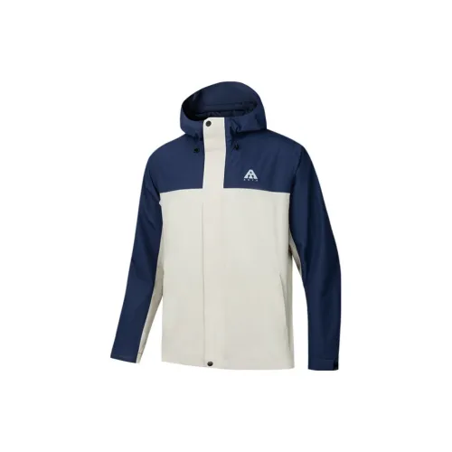 ANTA Variety Training Collection Jacket Men Hong Kong Bay Blue/Cool Gray