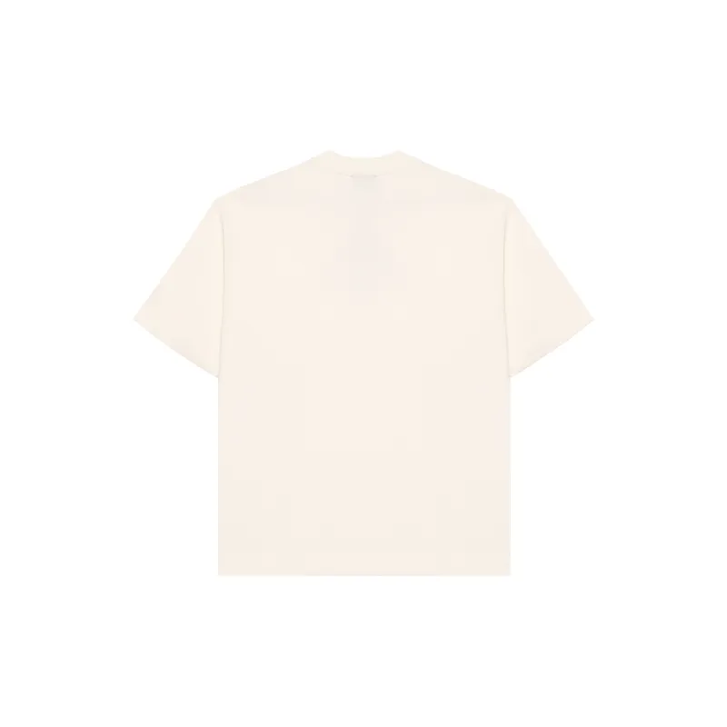 EMPORIO ARMANI Logo embossed Cotton T shirt-1
