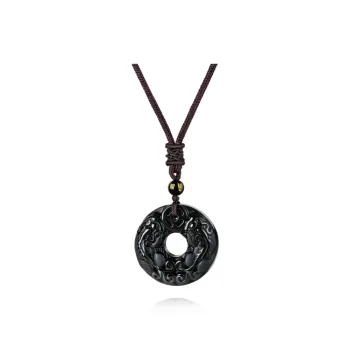 Green Craftsman Chalcedony Necklaces Unisex