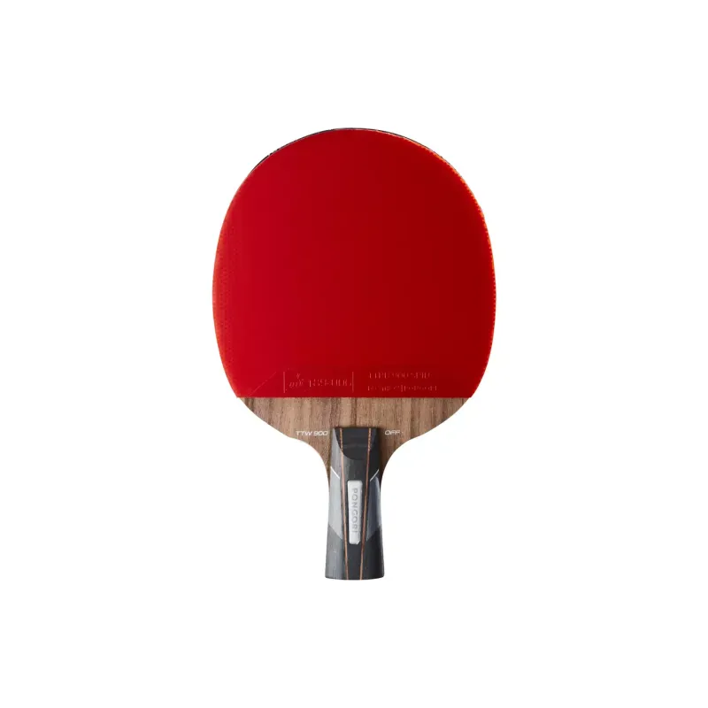 DECATHLON Ping Pong Paddles Unisex Penhold Grip+Shuttlecock Racket Cover-1