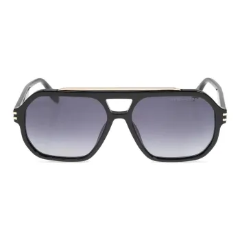 MARC JACOBS 753S Logo Engraved Navigator Frame Sunglasses
