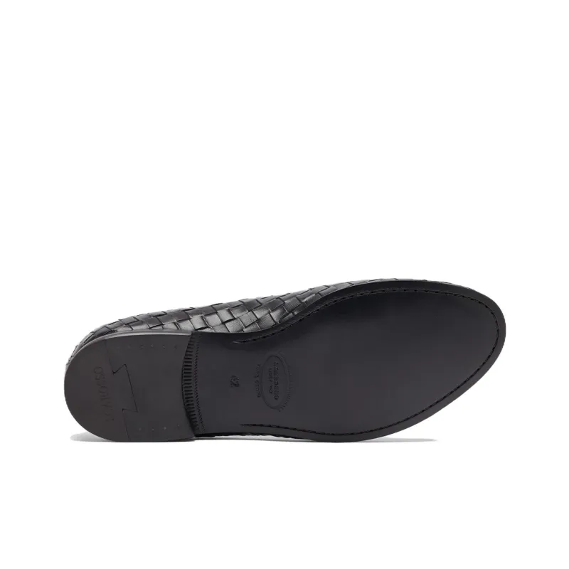 SCAROSSO Vittorio Interwoven Designed Loafers-4