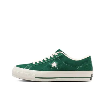 Converse One Star Anti-Slip Wear-Resistant Low-Top Canvas Shoes Unisex Green