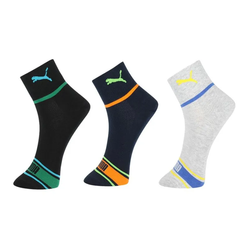 PUMA Mid-Calf Socks Men's 3 Pack-3